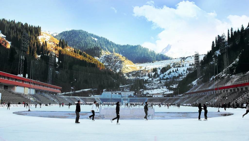 Medeu Hotel Almaty Besqaynar ภายนอก รูปภาพ